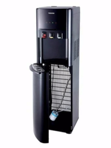Toshiba RWF-W1615BN (H/P) Dispenser Galon Bawah Kompressor 190 Watt - Hitam