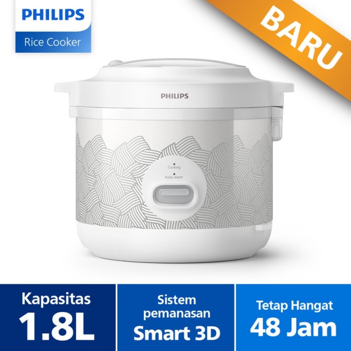 Philips Rice Cooker 1.8 Liter HD3003 / HD-3003 