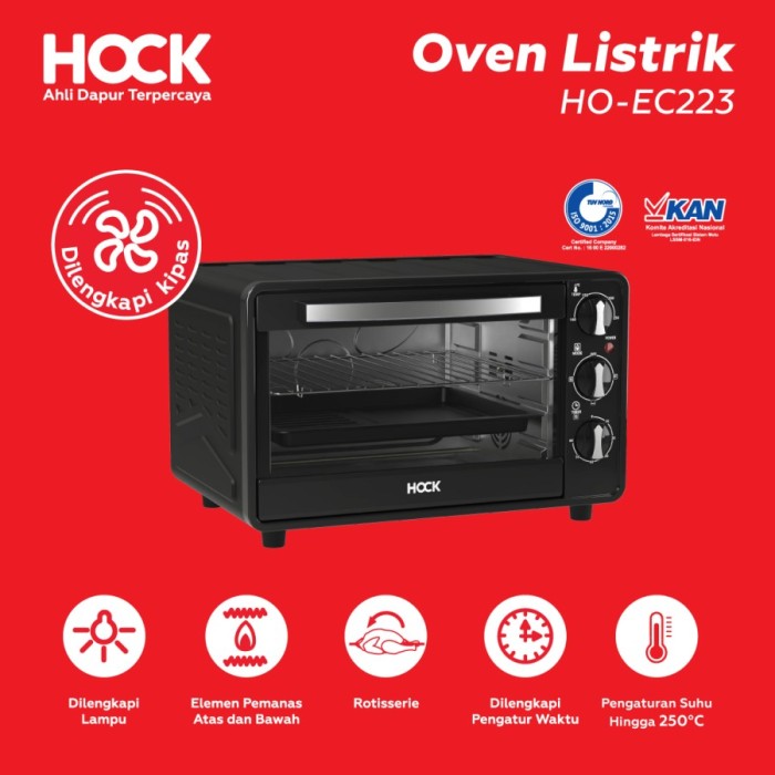 Hock Oven Listrik HO-EC223 (23 Liter)