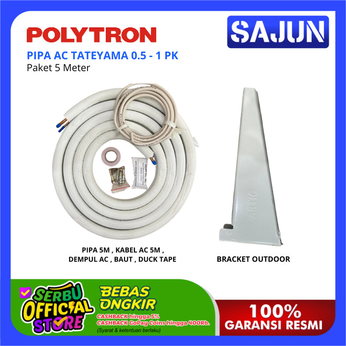 Polytron Paket Pipa AC 0.5 - 1 PK