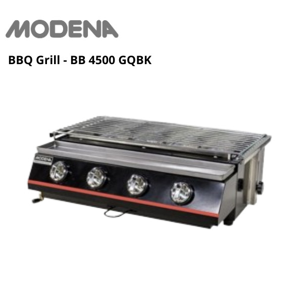 Modena BBQ Grill Burner BB 4500 gqbk 4 Pembakar Gas