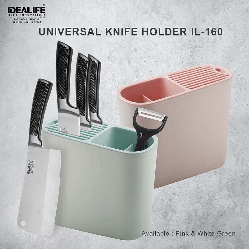 IDEALIFE Knife Holder Tempat Simpanan Pisau Dapur IL-160A / IL160A
