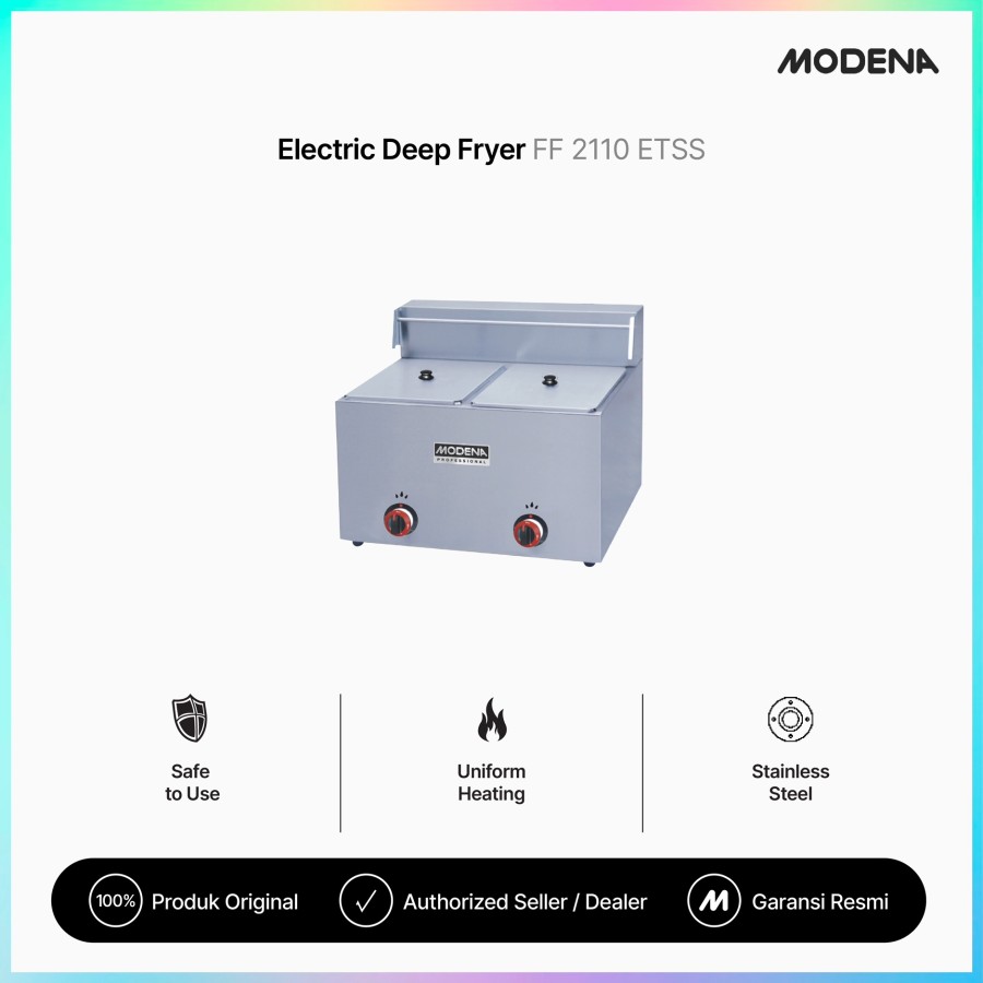Modena Deep Fryer Gas - Penggorengan Gas - FF 2110 gnss