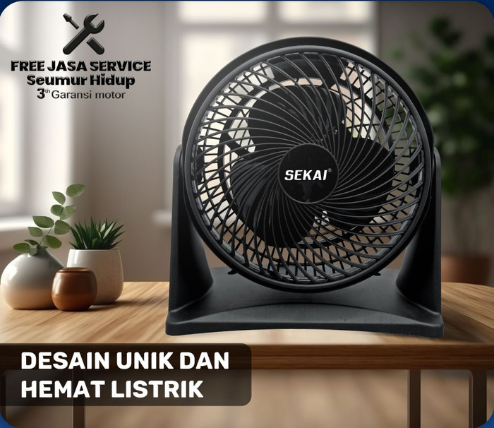 Sekai Kipas Angin Sirkulasi 2in1 Meja / Dinding ( 8 Inch / 10 Inch / 20 Inch ) FCU835 / FCU1035 / FCU2035 Desk Fan / Wall Fan FCU-835 / FCU-1035 / FCU-2035 