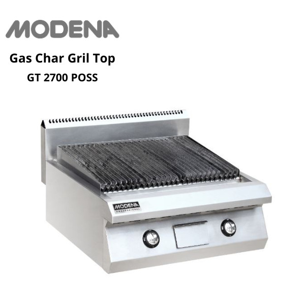 Modena Gas Char Gril Top ( Lava Rock ) Pemanggang Daging GT 2700 POSS
