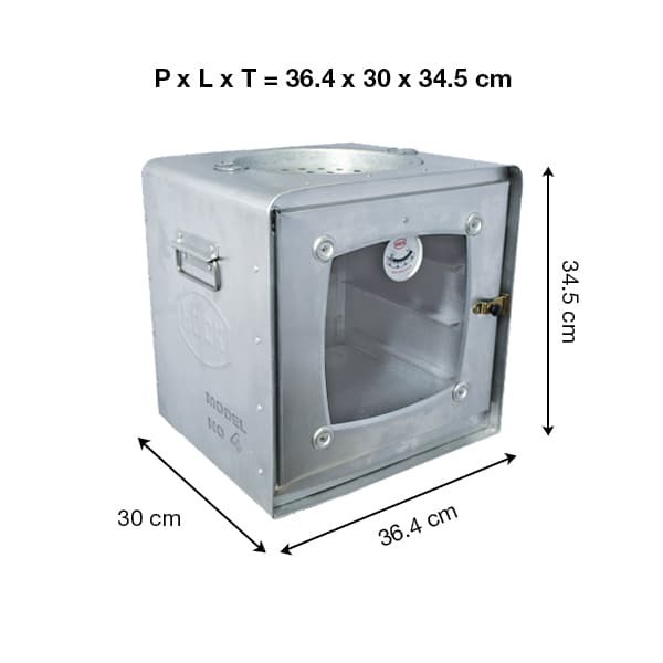 Hock Oven Tangkring Aluminium 04 Tempat Arang 22 Liter