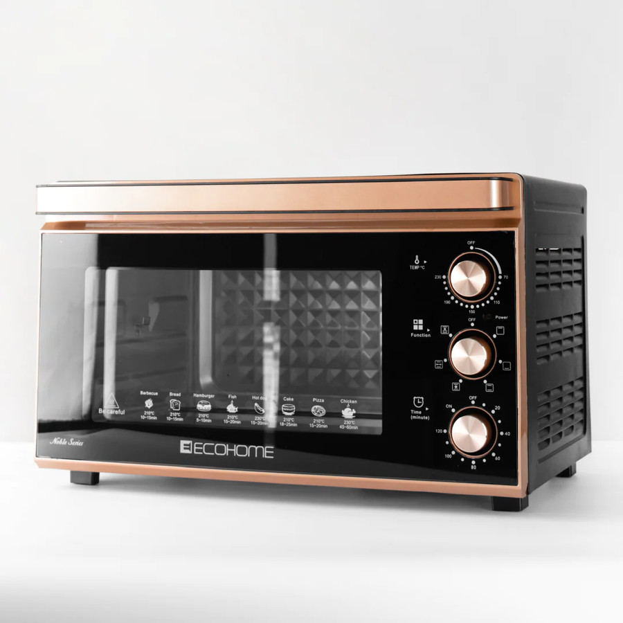 ECOHOME Electric Oven Noble Series EON-888 Oven Listrik 48 Lt EON888 - Rosegold