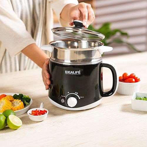 IDEALIFE Multicooker Electric Kettle IL-109 Panci masak Listrik 1.8Lt