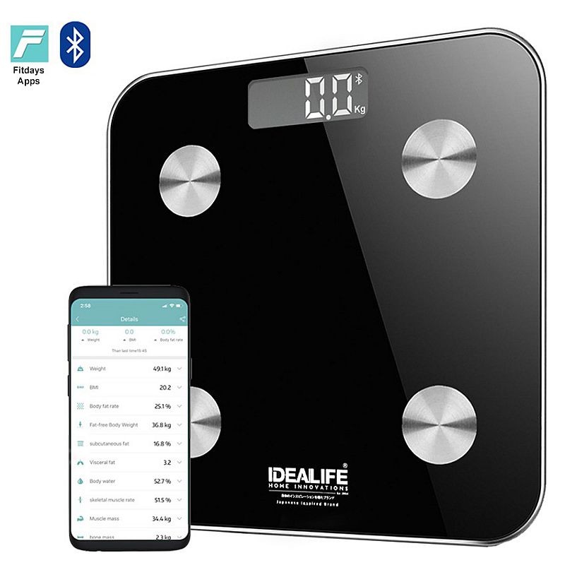 IDEALIFE Timbangan Badan Pintar IL-273 Smart Digital Body Scale IL273