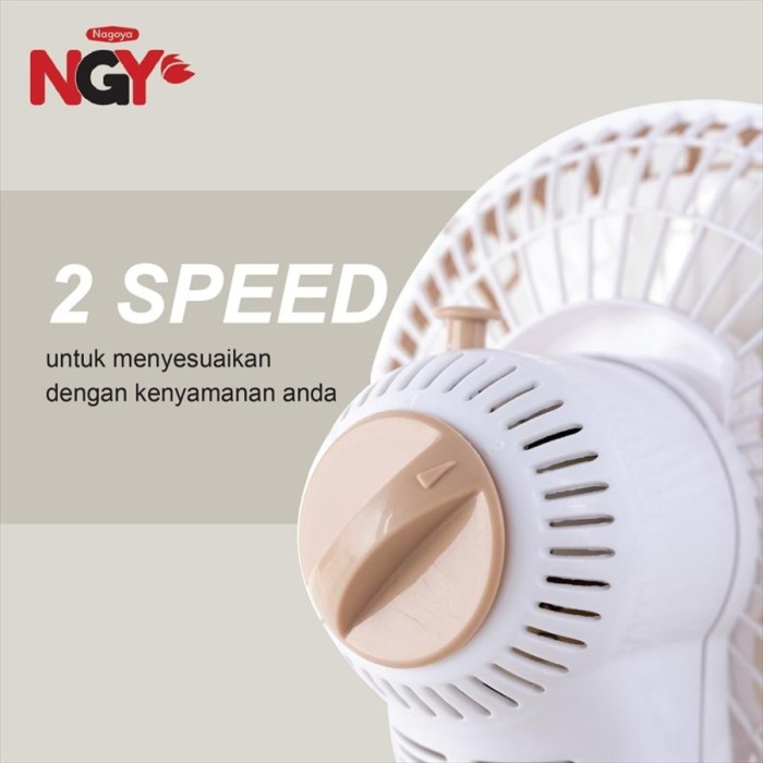 NAGOYA Kipas Angin Meja Karakter 8 Inch / Portable Desk Fan NG-188