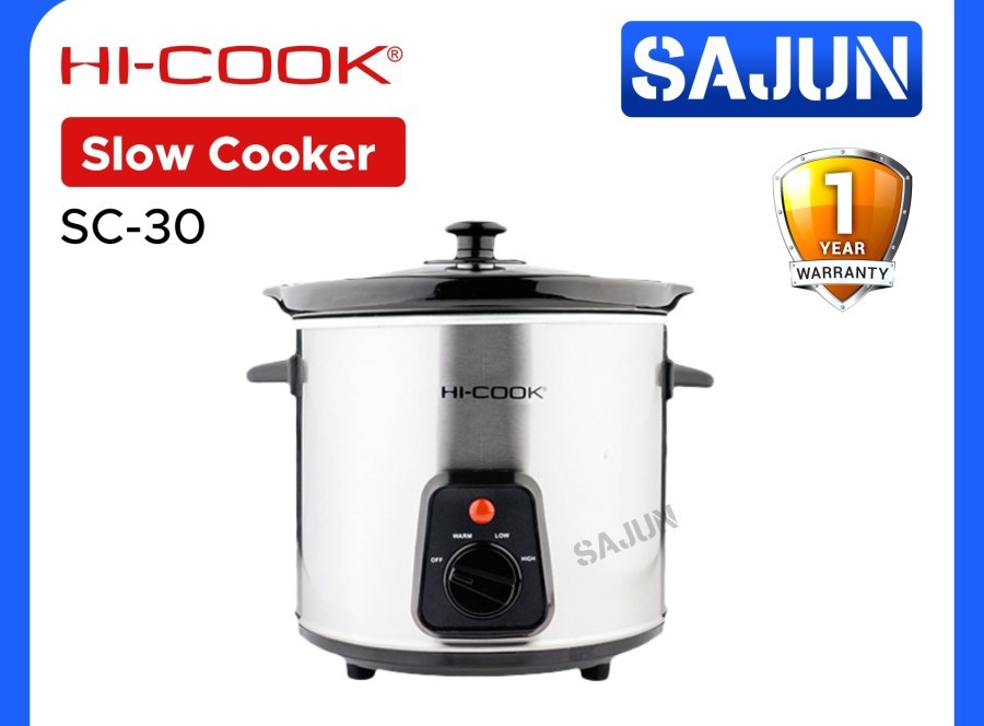 HI-Cook Slow Cooker SC-30 Kapasitas 3 Liter SC 30
