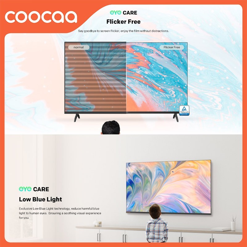 COOCAA Smart TV 2K LED 32 inch Digital Coolita 3.0 ( 32S3U Plus )