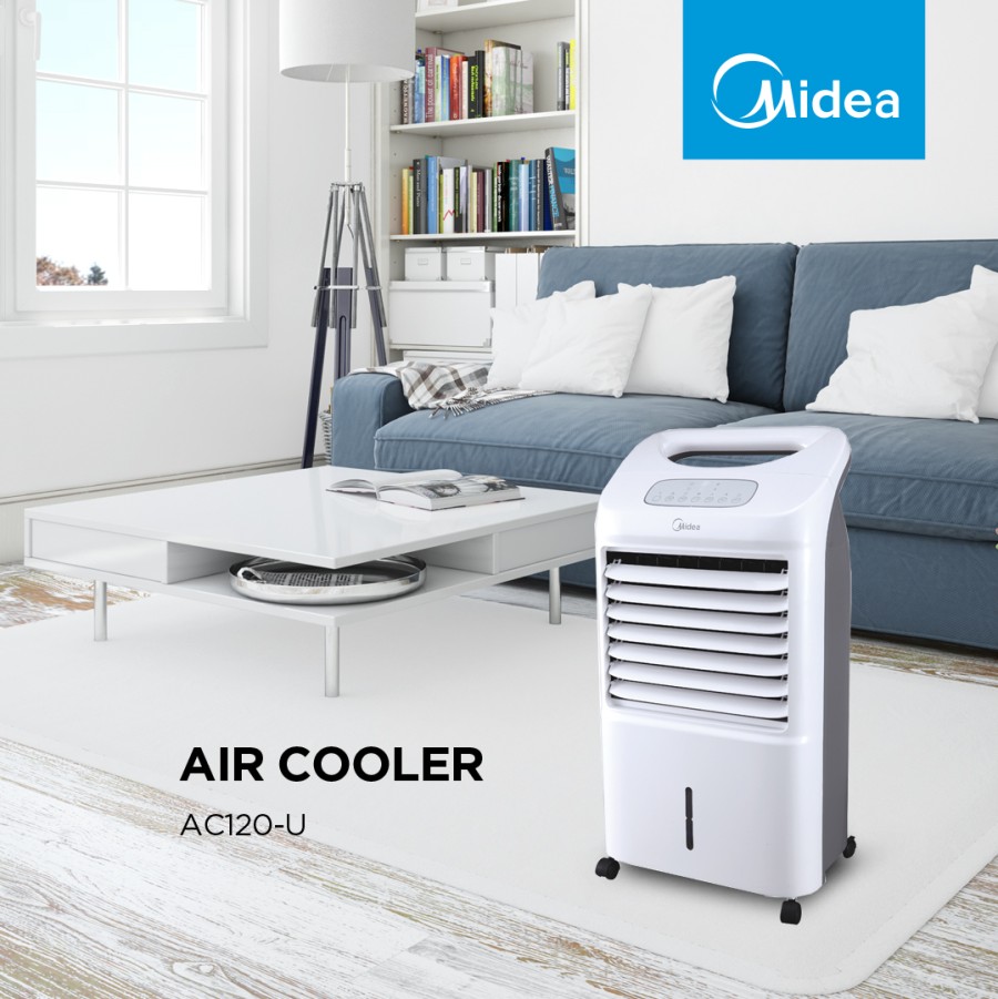 Air Cooler 3in1 Midea AC120-U Penyejuk Ruangan 7 Liter HEPA Filter