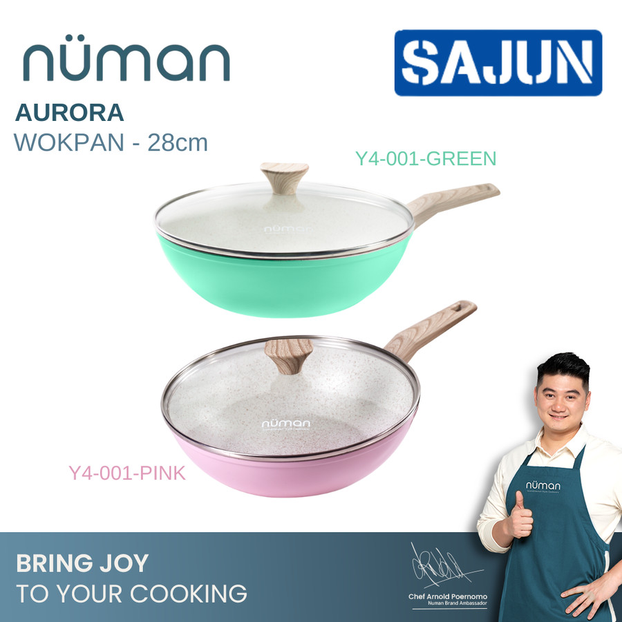 Numan Aurora Series - Cookware Set / Panci Masak Marble Set Isi 3