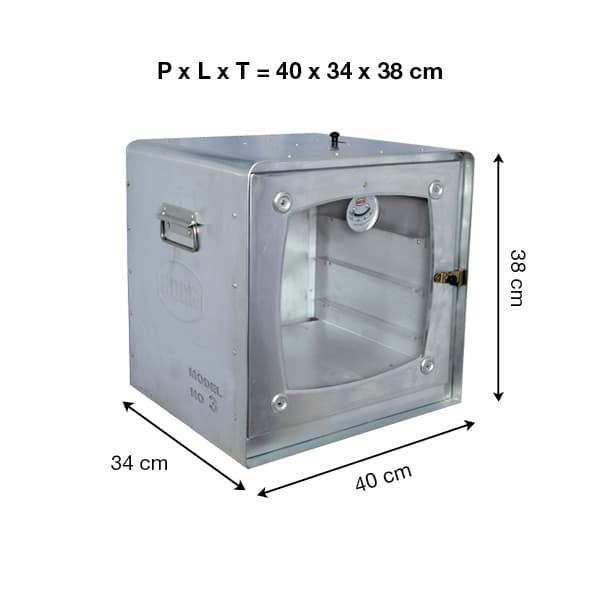 Hock Oven Tangkring Aluminium 03 Putaran Hawa 29 Liter