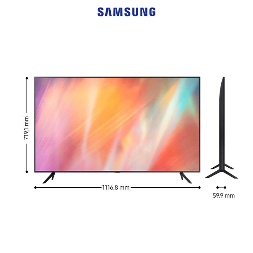 Samsung Smart TV 50 Inch Crystal 4K UHD 50AU7002 / UA50AU7002