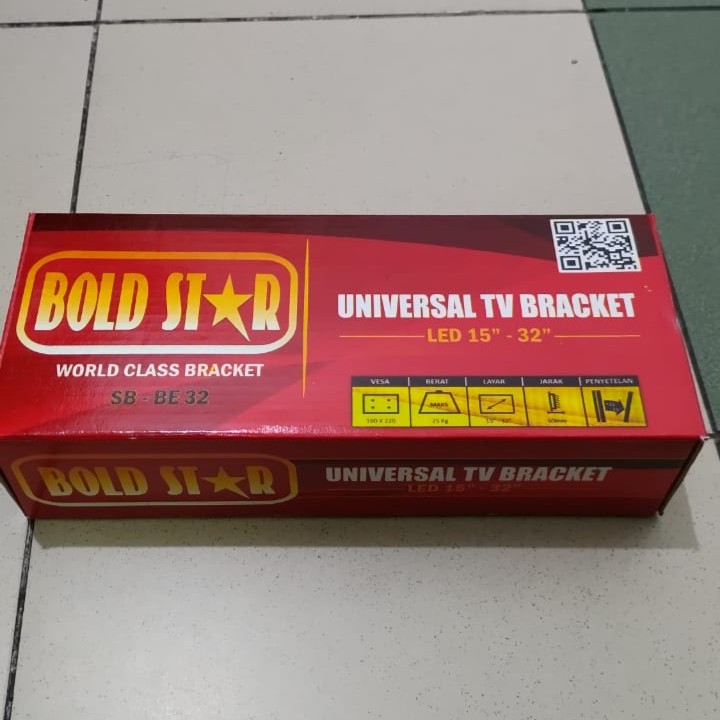NEW BOLD STAR BRACKET TV LED 15 -32 INCH TERMURAH