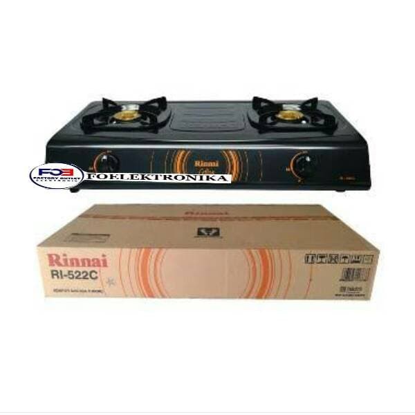 Kompor Gas 2 Tungku RINNAI RI-522C