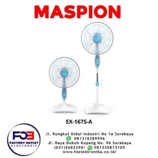 Kipas Angin Maspion EX 167 S Two In One 16 "