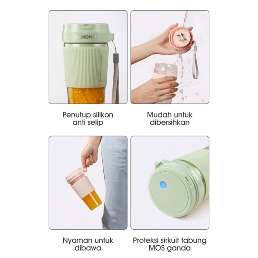 Juicer Portable Samono SW-Y9 Blender Portable