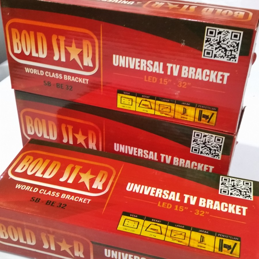 NEW BOLD STAR BRACKET TV LED 15 -32 INCH TERMURAH