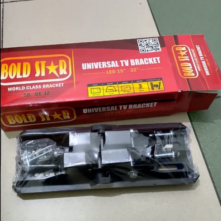 NEW BOLD STAR BRACKET TV LED 15 -32 INCH TERMURAH