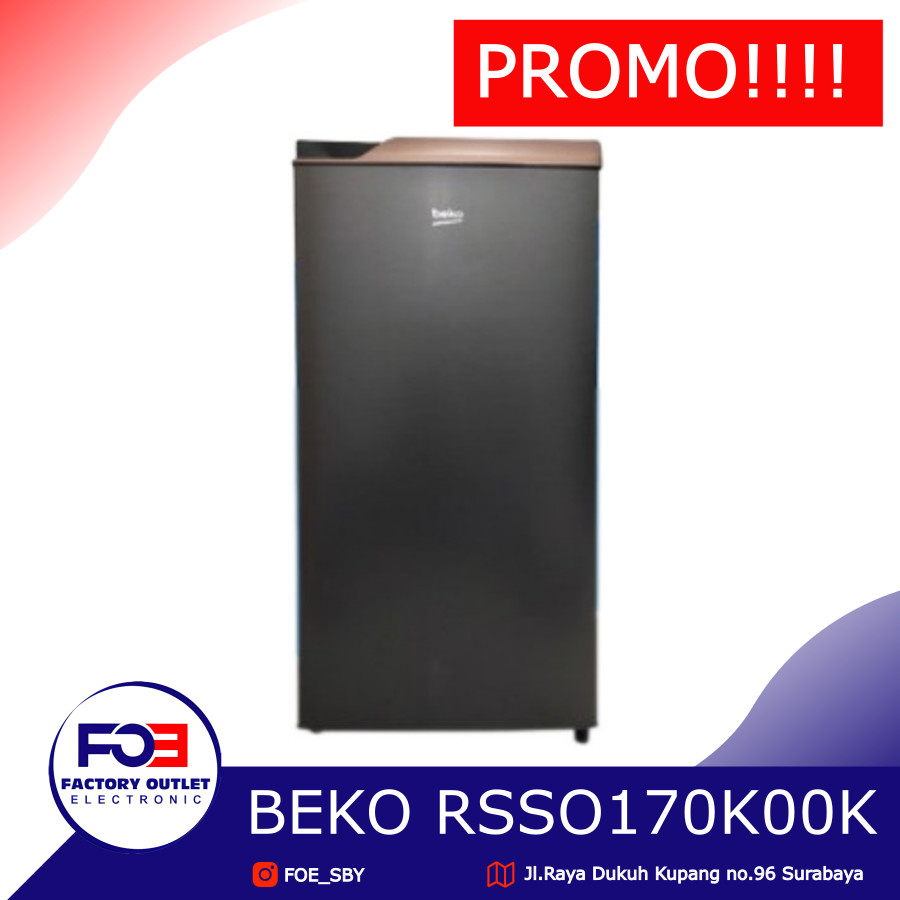 KULKAS 1 PINTU BEKO RSSO170 GARANSI RESMI