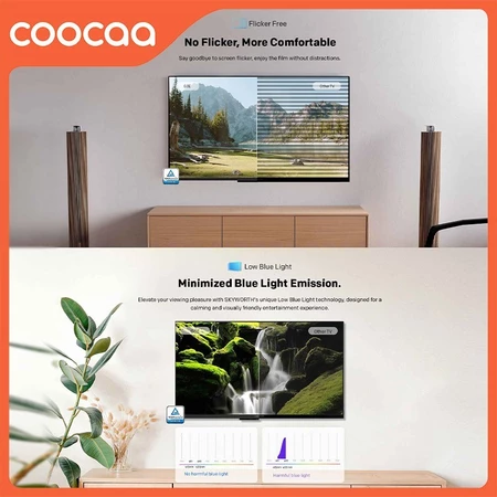 COOCAA 50 inch GOOGLE TV-4K UHD-Dolby Audio 50Y65