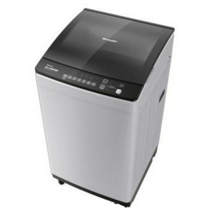 MESIN CUCI TOP LOADING 7KG SHARP ES-M7000-GG (UNIT EKSDISPLAY)