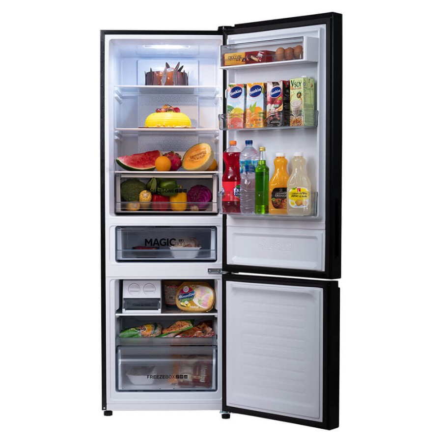 Kulkas 2 Pintu AQUA AQR-320RBG(BK) (Unit Eksdisplay)