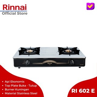 KOMPOR GAS 2 TUNGKU RINNAI RI-602E