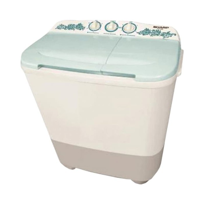WM TWIN TUB SHARP ES-T90MW-HK