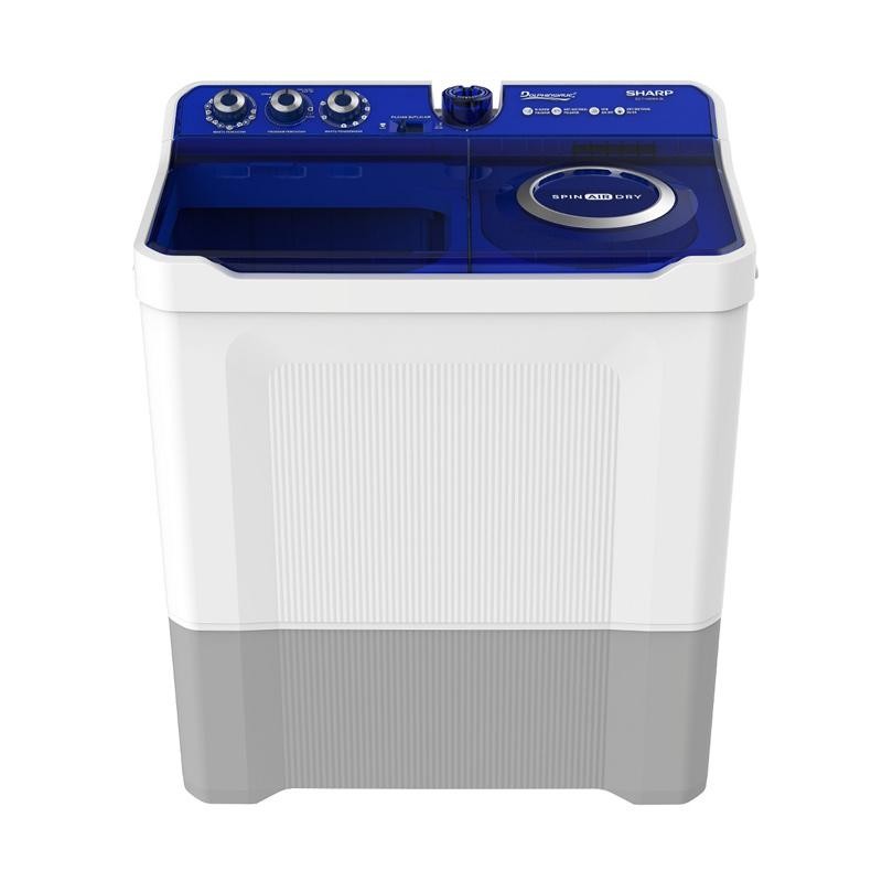 WM TWIN TUB SHARP ES-T1290WA-BL