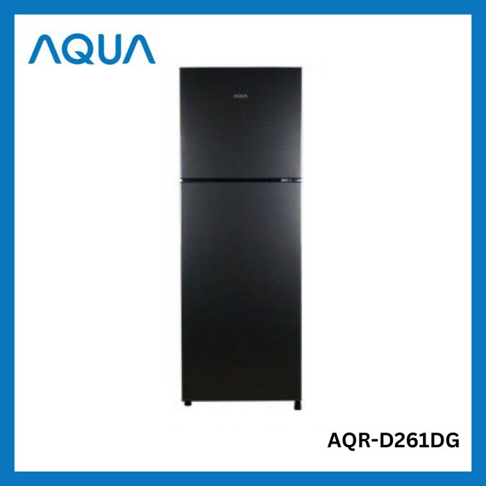 REF 2 DOOR AQUA AQR-D261(DG)-B (unit exdisplay)