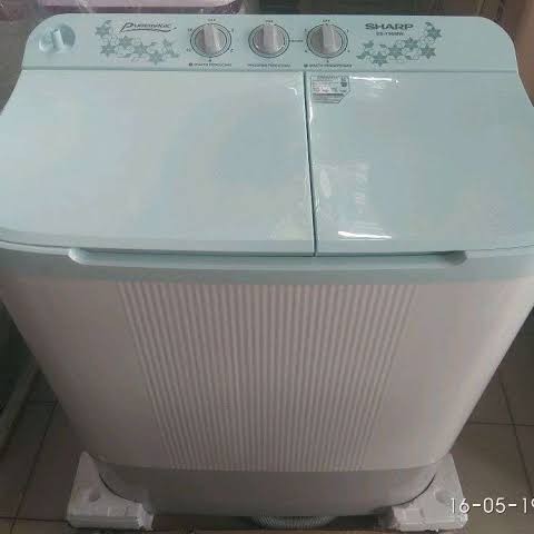 WM TWIN TUB SHARP ES-T90MW-HK