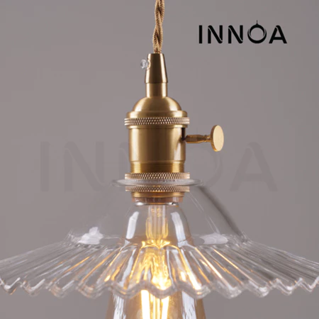 INNOA - DRESTHA Lampu Gantung Hias LED Kamar Tidur Ruang Tamu Cafe Minimalis Aesthetic Industrial