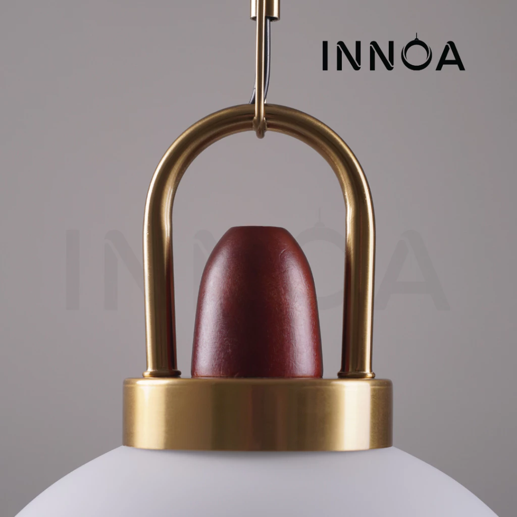 INNOA - HIRYA Lampu Gantung Hias LED Kamar Tidur Ruang Tamu Cafe Minimalis Aesthetic Industrial