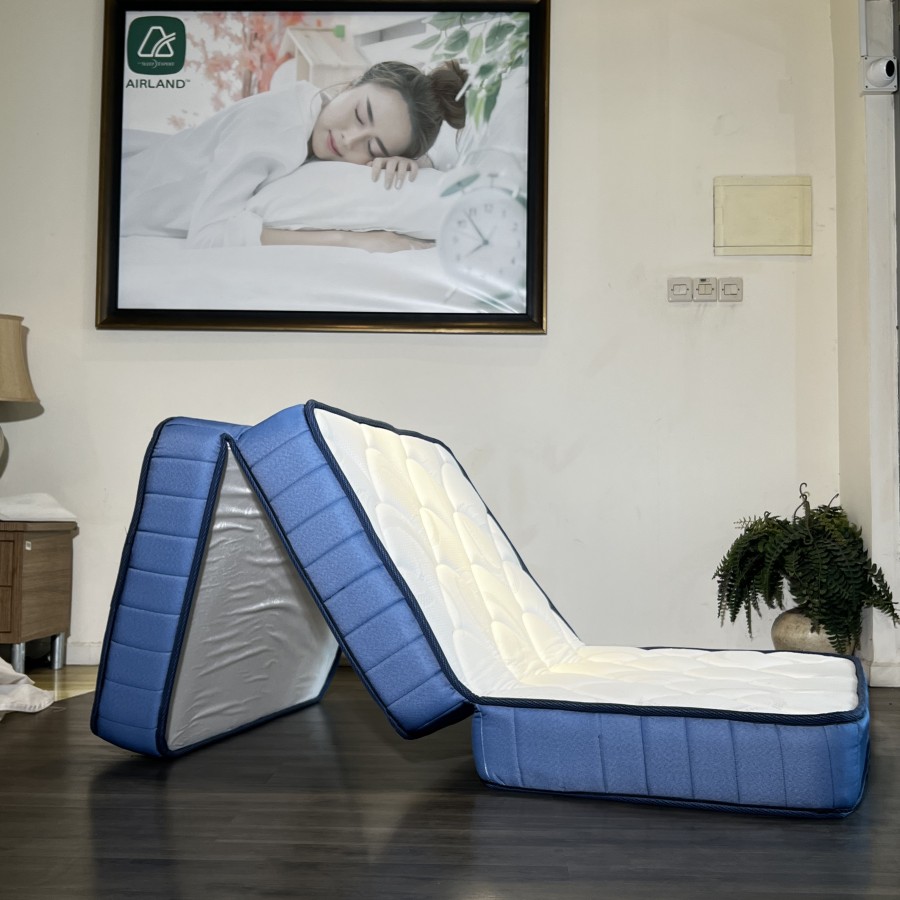 kasur busa lipat wesleep by airland handy E Threefold Edisi Spesial Denim