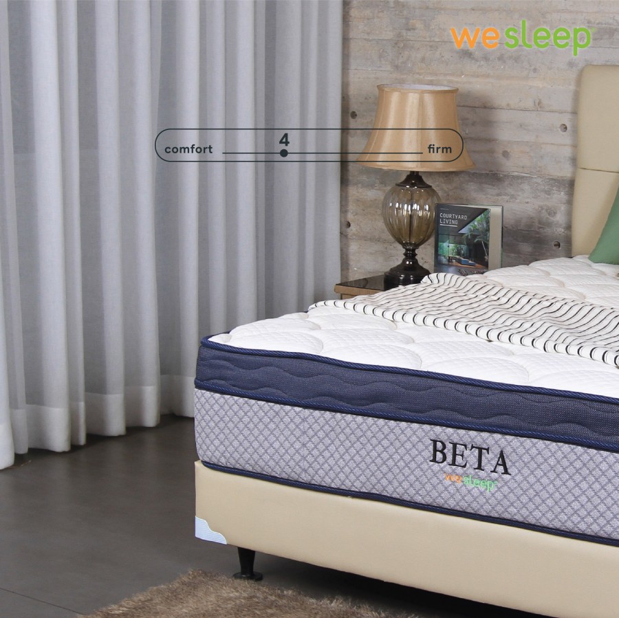 Kasur Latex Eurotop Springbed Wesleep Beta SET