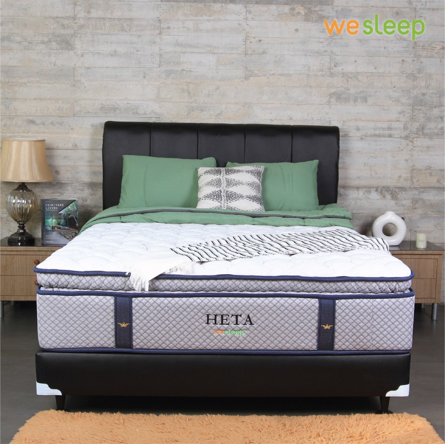 Kasur Latex Pocket Pillowtop Wesleep Heta SET