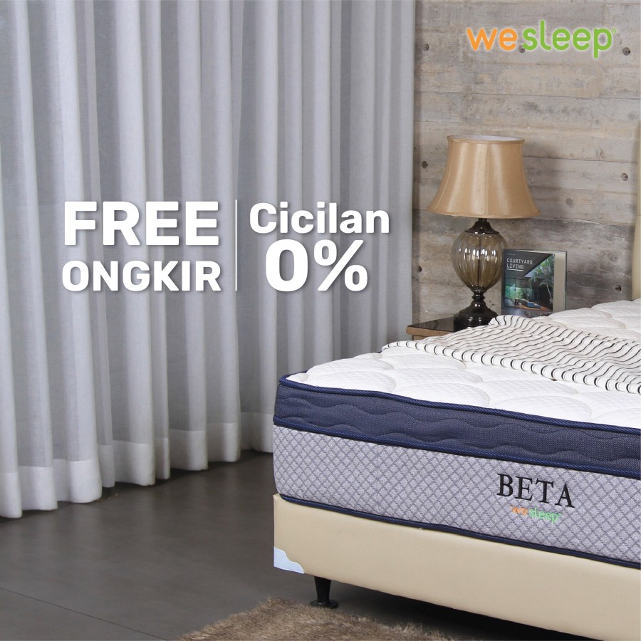 Kasur Latex Eurotop Springbed Wesleep Beta Mattras Only