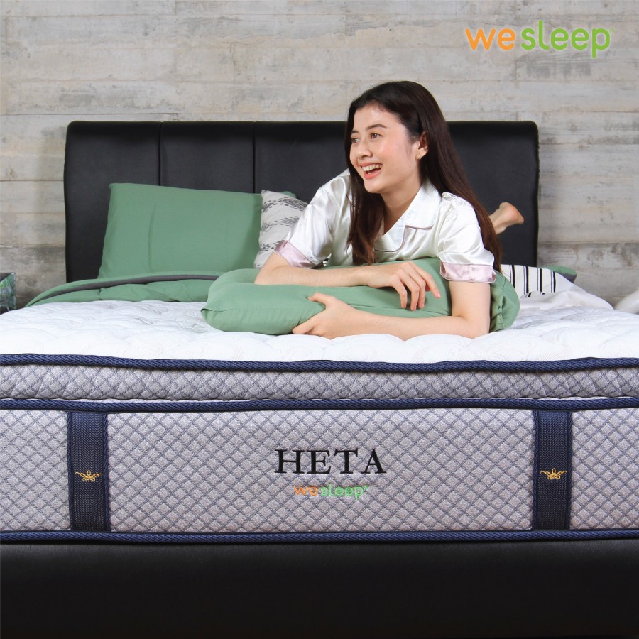 Kasur Latex Pocket Pillowtop Wesleep Heta SET