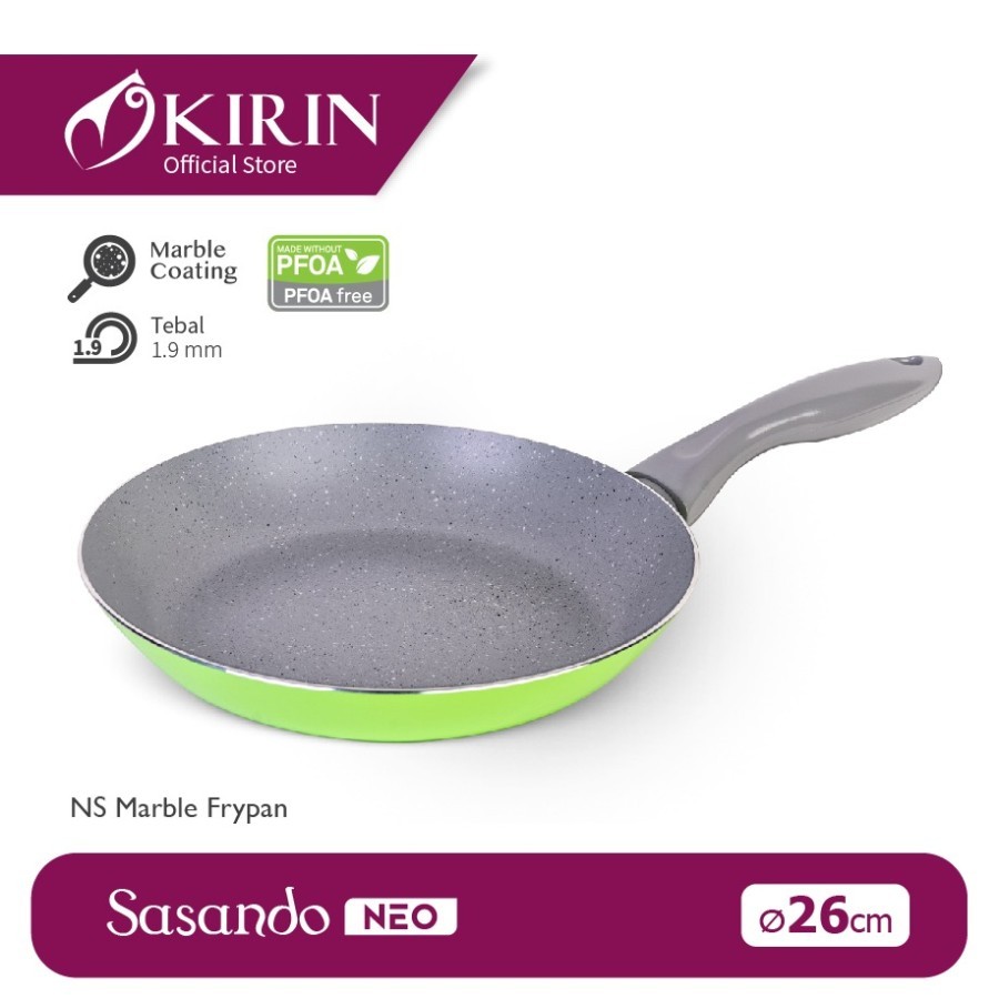 Kirin Marble Frypan Sasando NEO 26 cm Panci Penggorengan