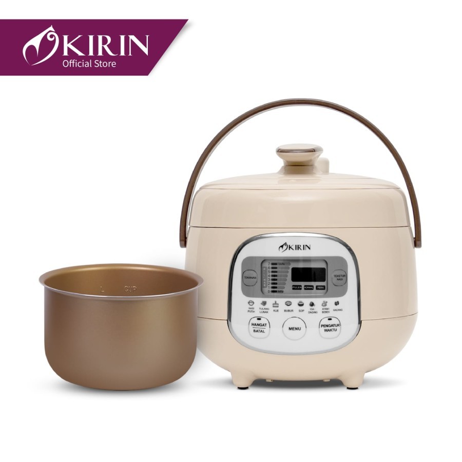KIRIN Rice Cooker Digital 8in1 KEP-601D