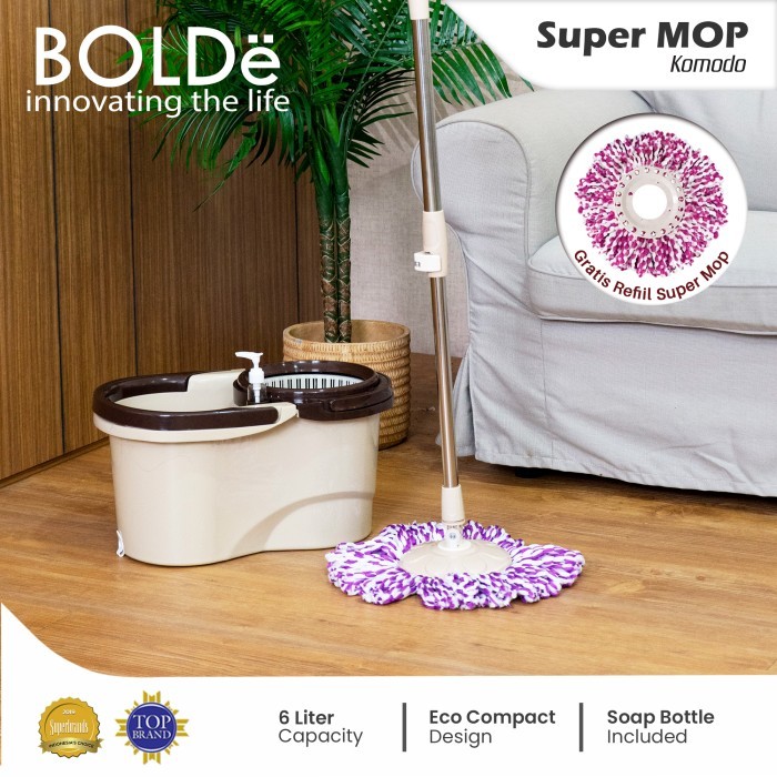 BOLDe Super MOP KOMODO Alat Pel - Beige TNG