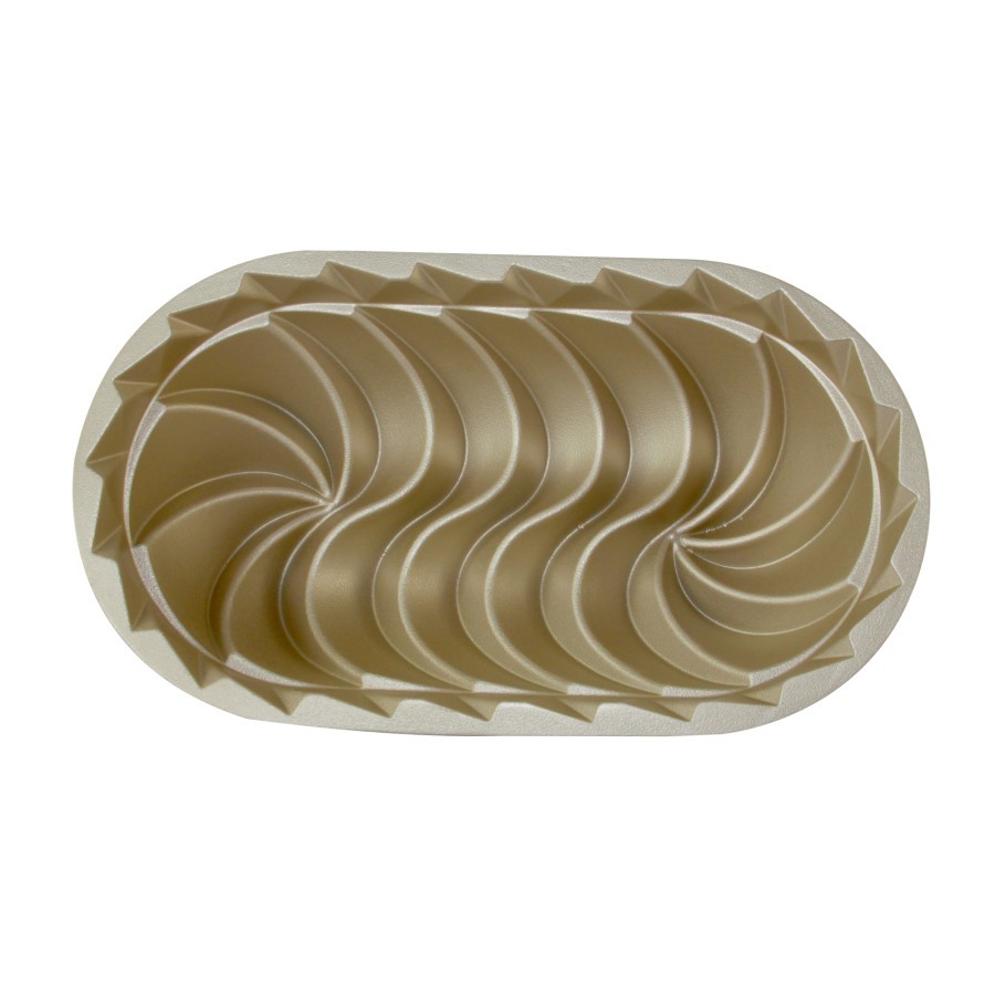 KIRIN PREMIUM CAKE PAN DIE CAST VOILA CHAMPAGNE GOLD Loyang Kue