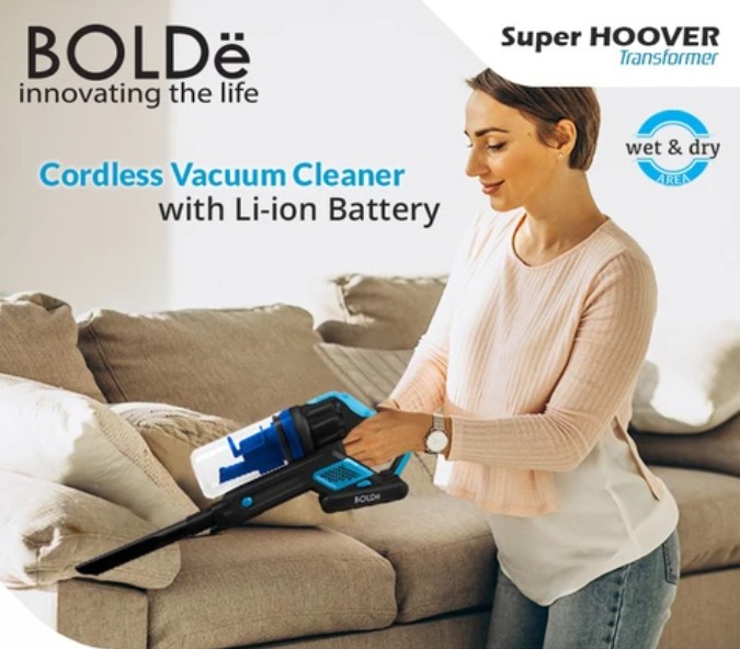 BOLDe Vacuum Cleaner Wireless SUPER HOOVER - TRANSFORMER