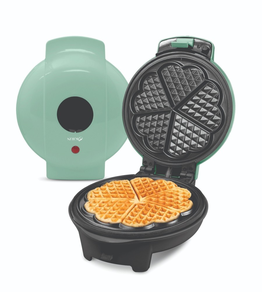 Kirin Waffle Toaster Maker - KWT 400R Round Wafel Maker Non Stick