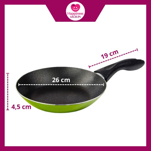 Kirin Frypan Sasando 26cm Teflon Classic Wajan Penggorengan