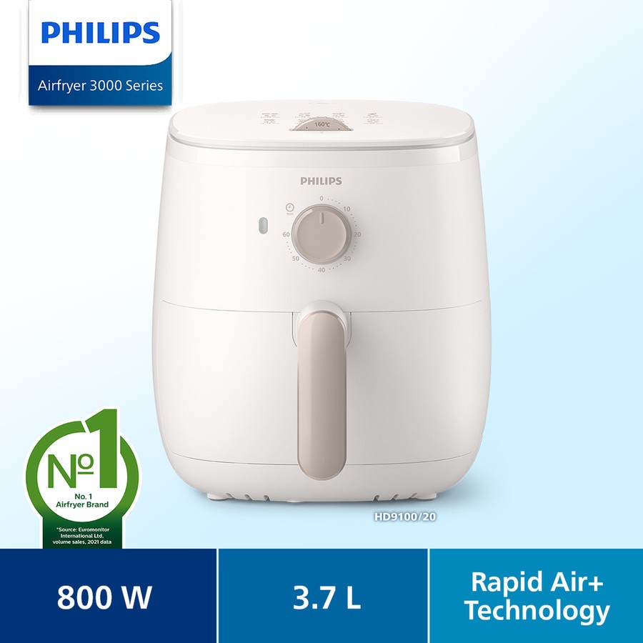 PHILIPS HD9200/90 Essential Airfryer Spectre - Black HD9200 